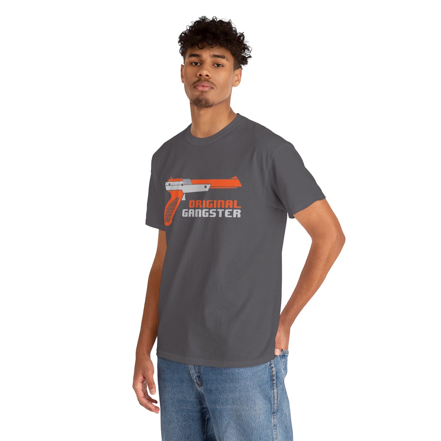 Original Gangster Retro Gaming Unisex Heavy Cotton Tee