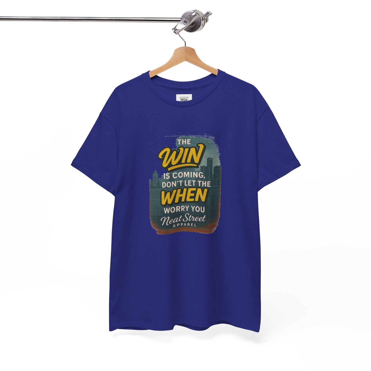 "The Win is Coming" Unisex Heavy Cotton Tee