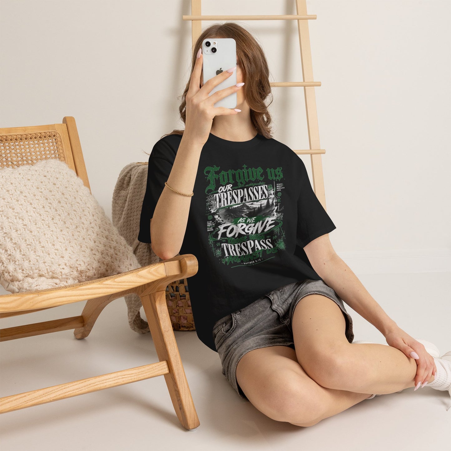 Forgive Us Our Trespasses Graphic T-Shirt
