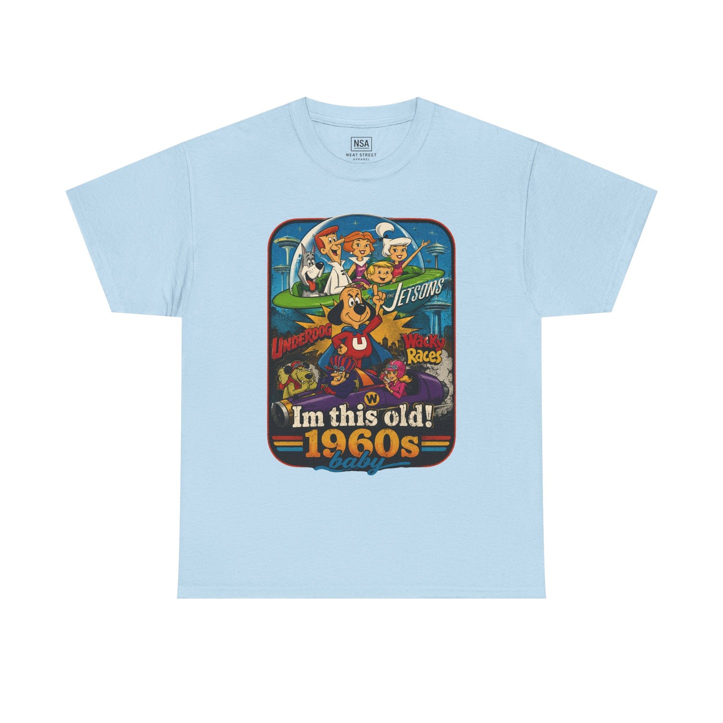 I'm This Old! 1960s Baby T-Shirt