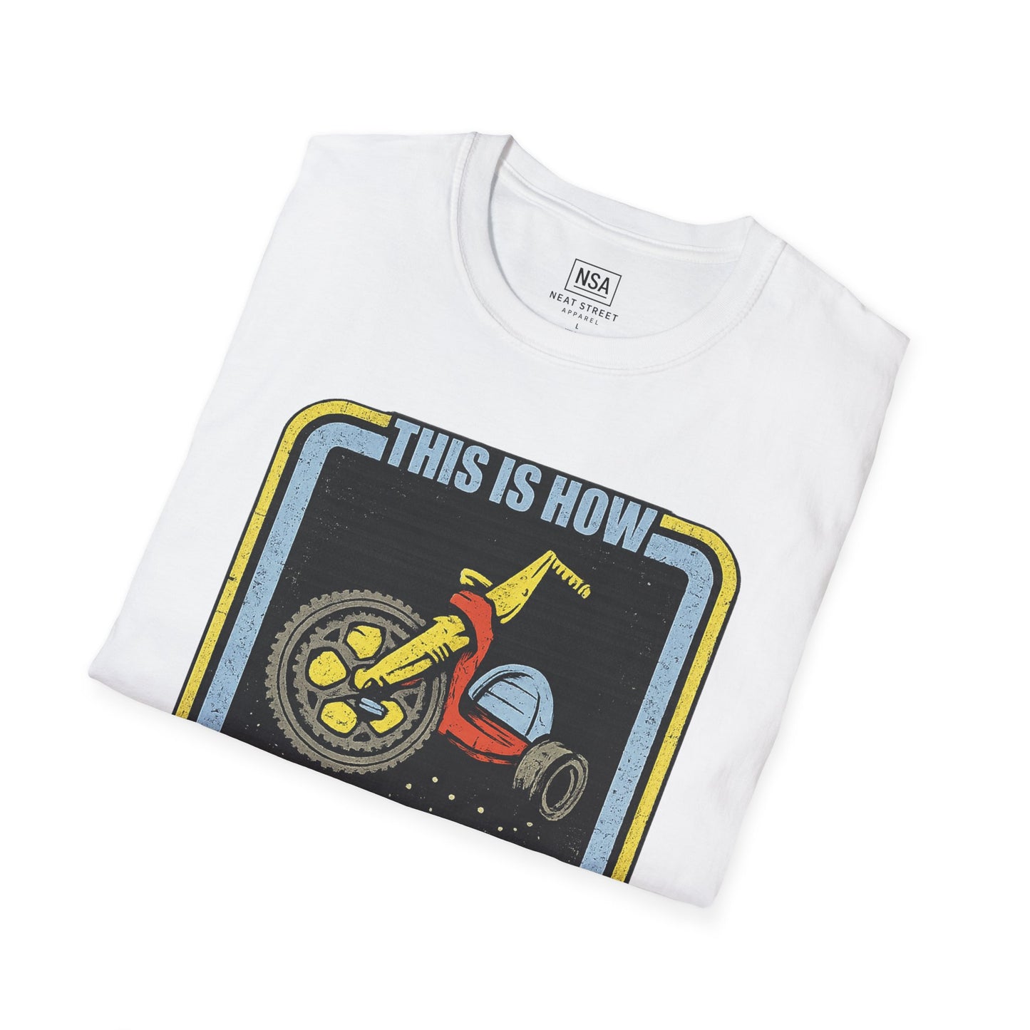 Retro Tricycle Graphic T-Shirt