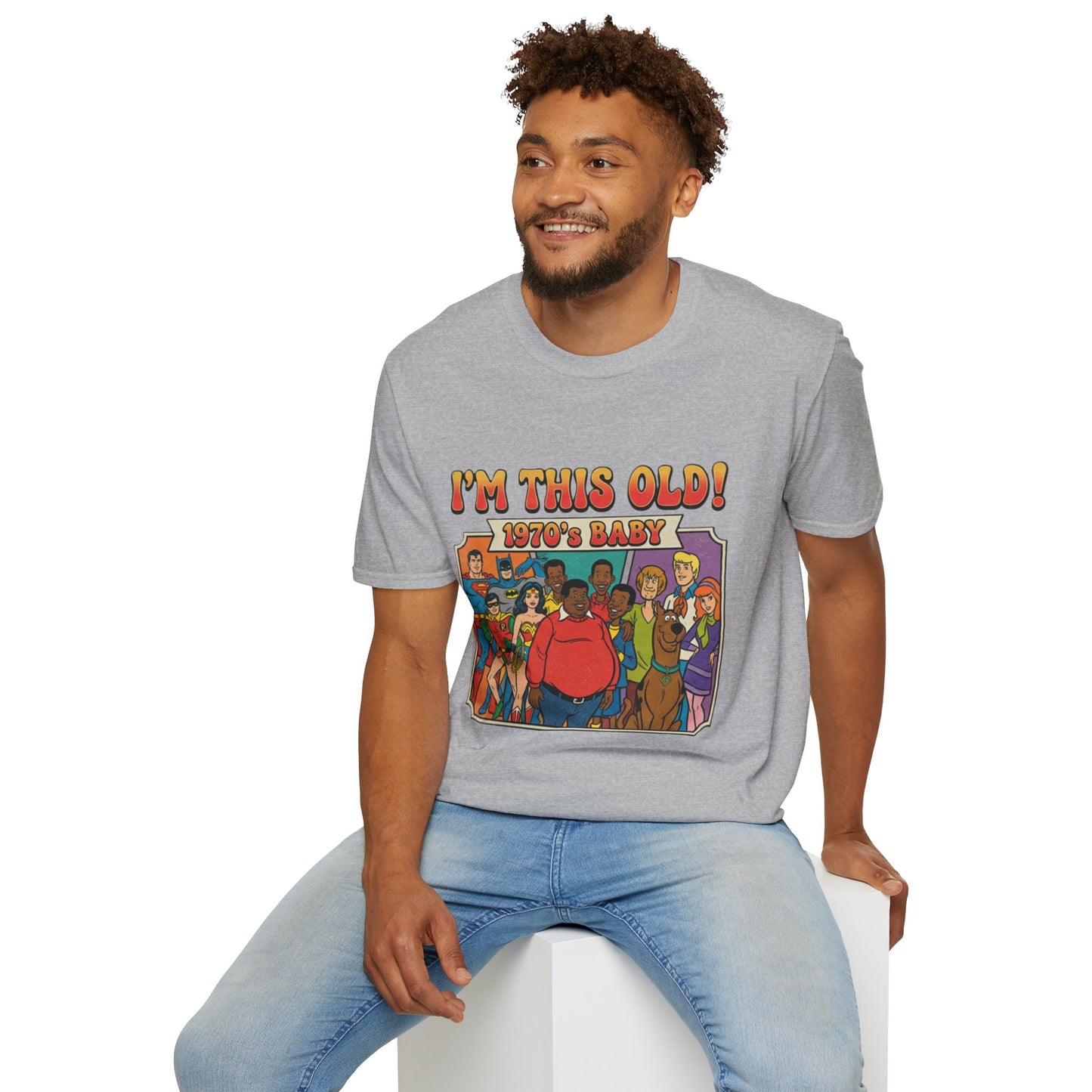 I'm This Old! 1970s Baby T-Shirt