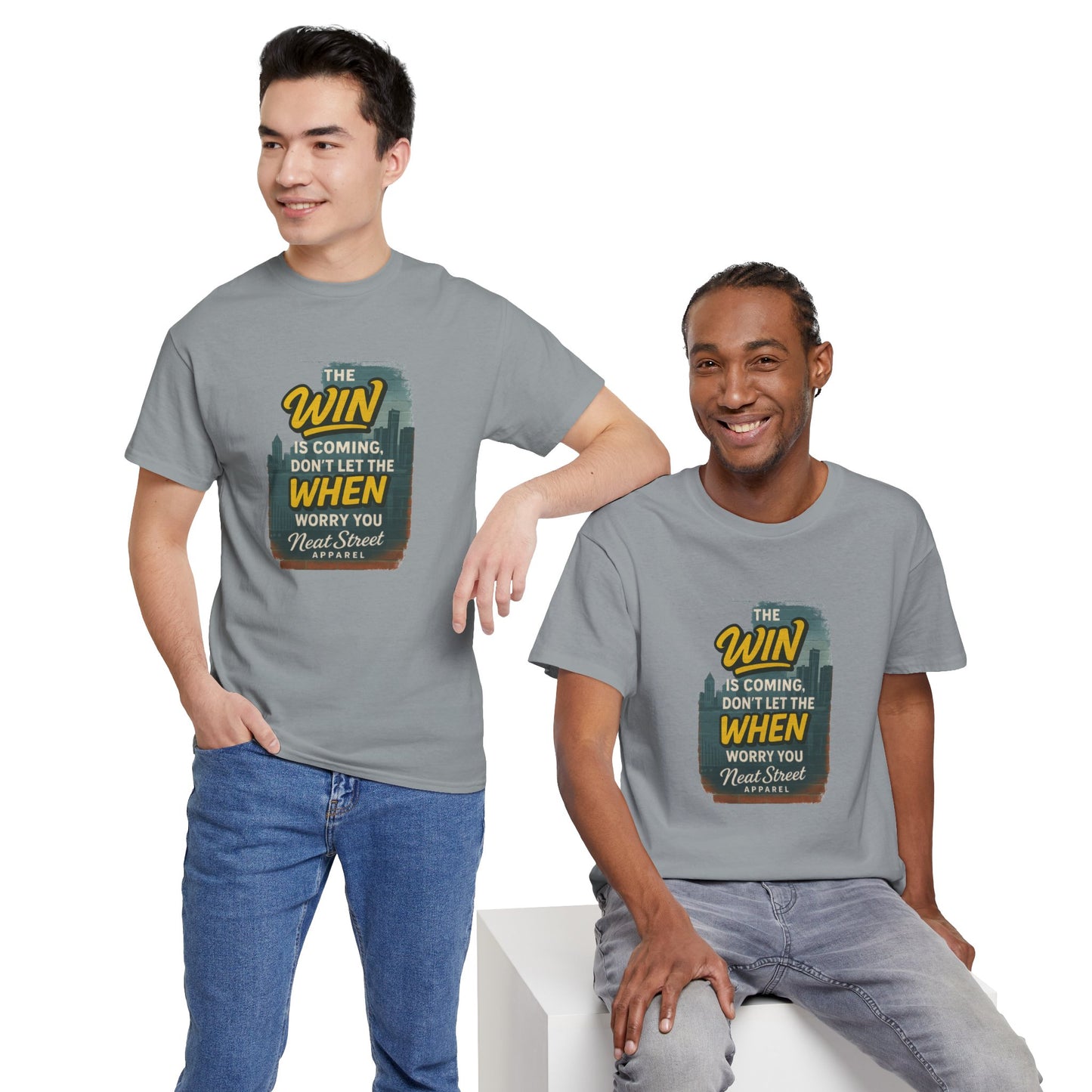 "The Win is Coming" Unisex Heavy Cotton Tee