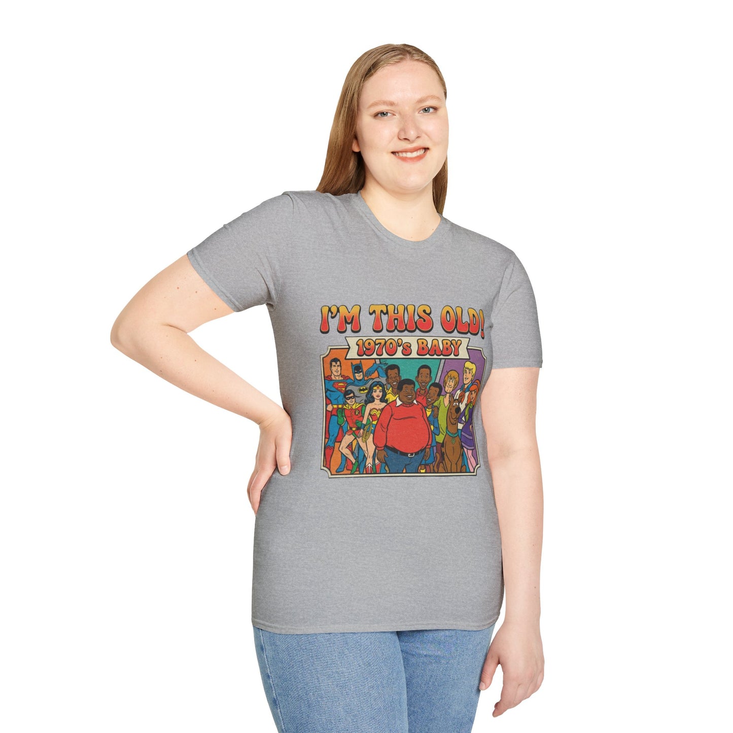 I'm This Old! 1970s Baby T-Shirt