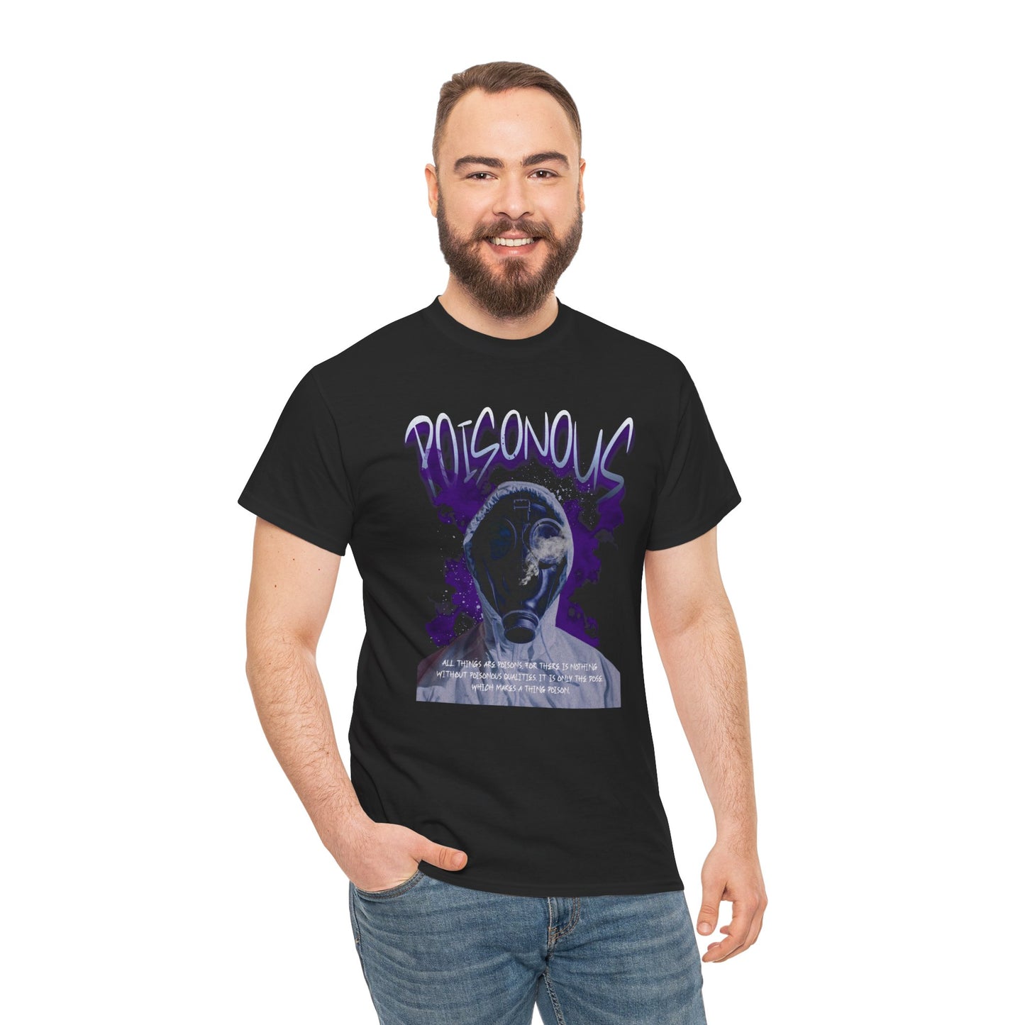 Psychedelic Graphic Unisex Heavy Cotton T-shirt
