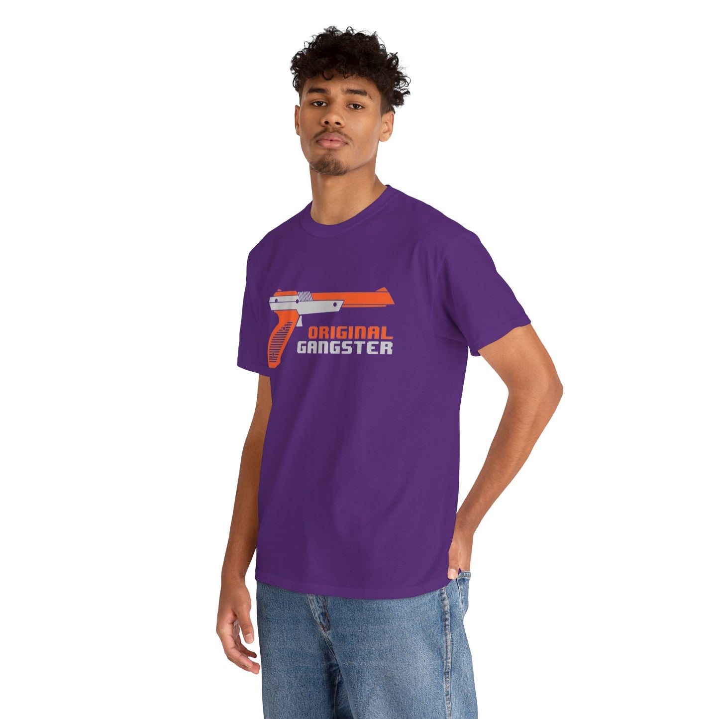 Original Gangster Retro Gaming Unisex Heavy Cotton Tee