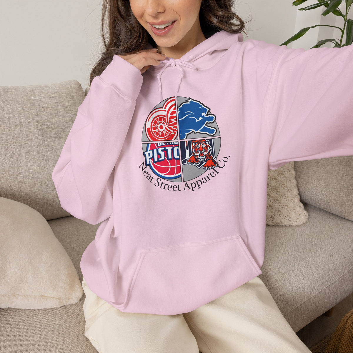 Detroit Sports Mashup Hoodie