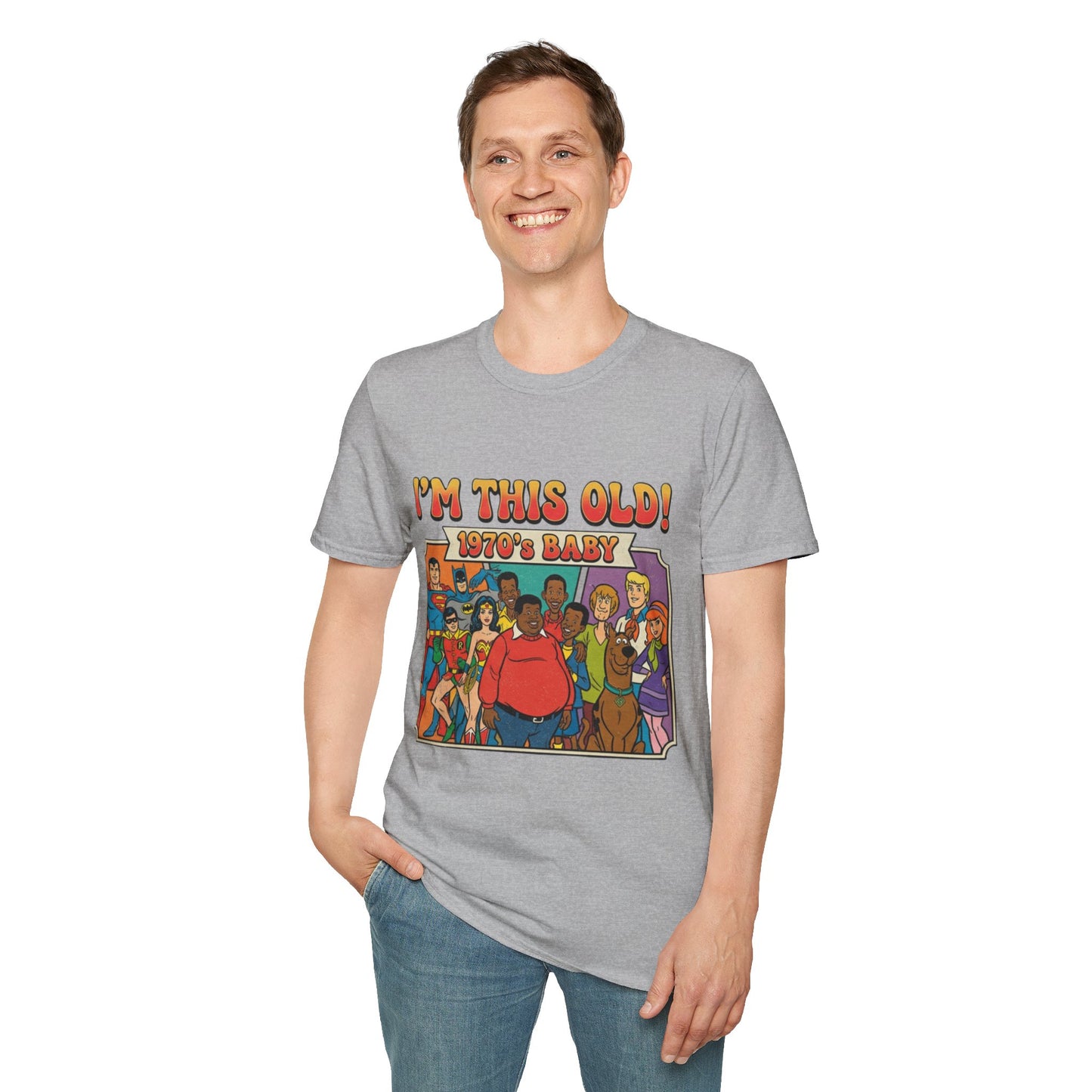 I'm This Old! 1970s Baby T-Shirt