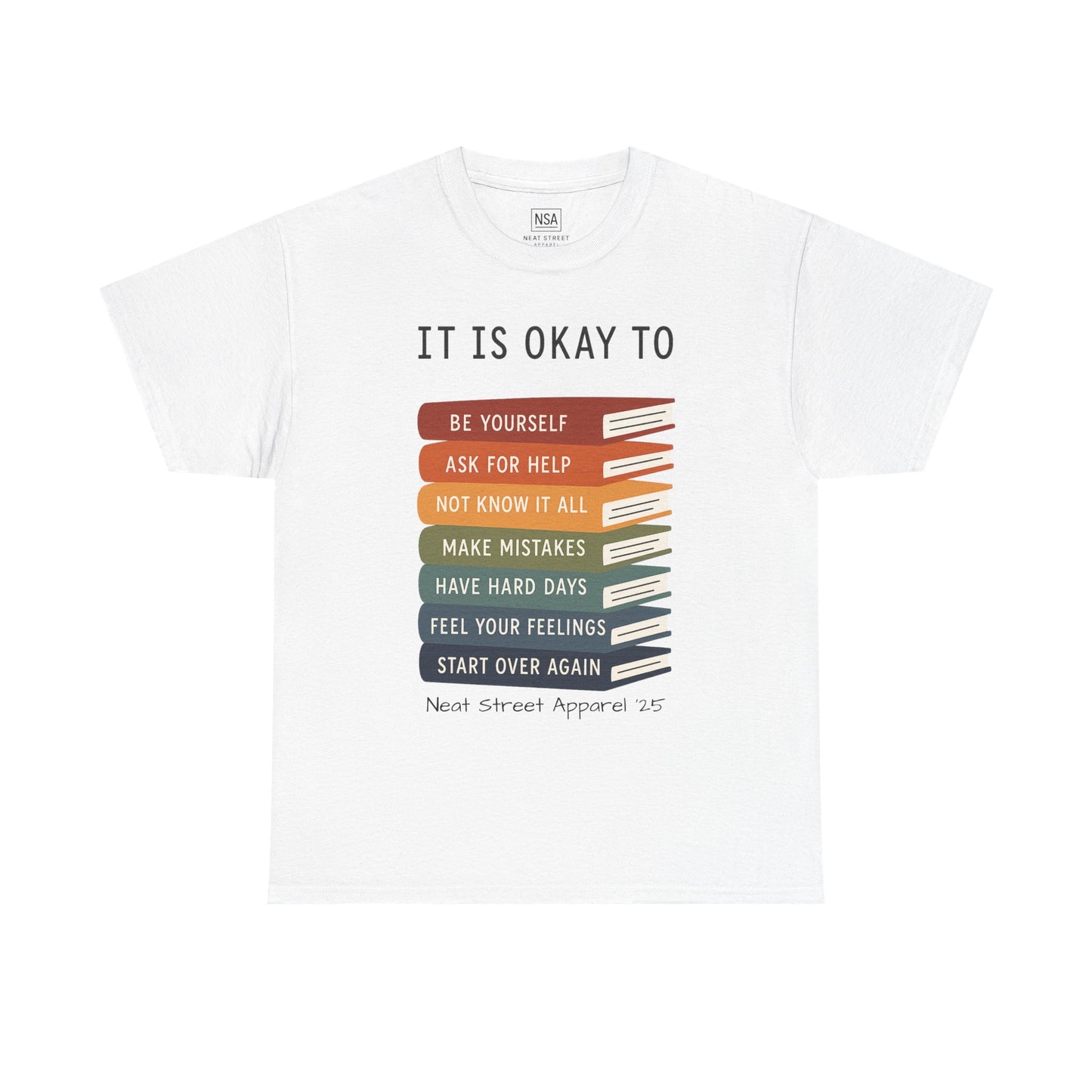 Inspirational Message Cotton Tee