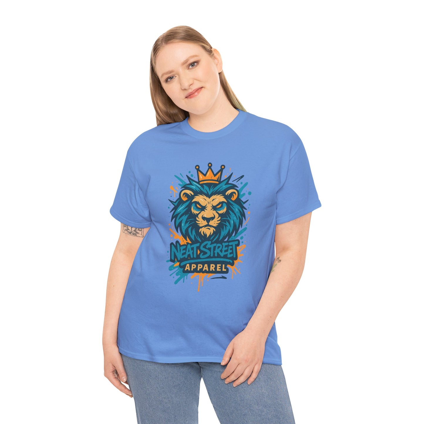 King Lion Graphic Unisex Heavy Cotton Tee