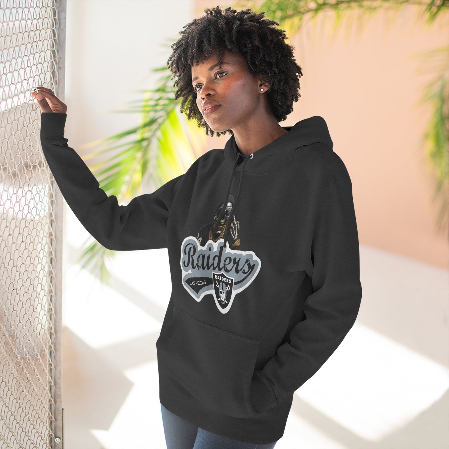 Raiders Fleece Hoodie – Vintage Football Pullover