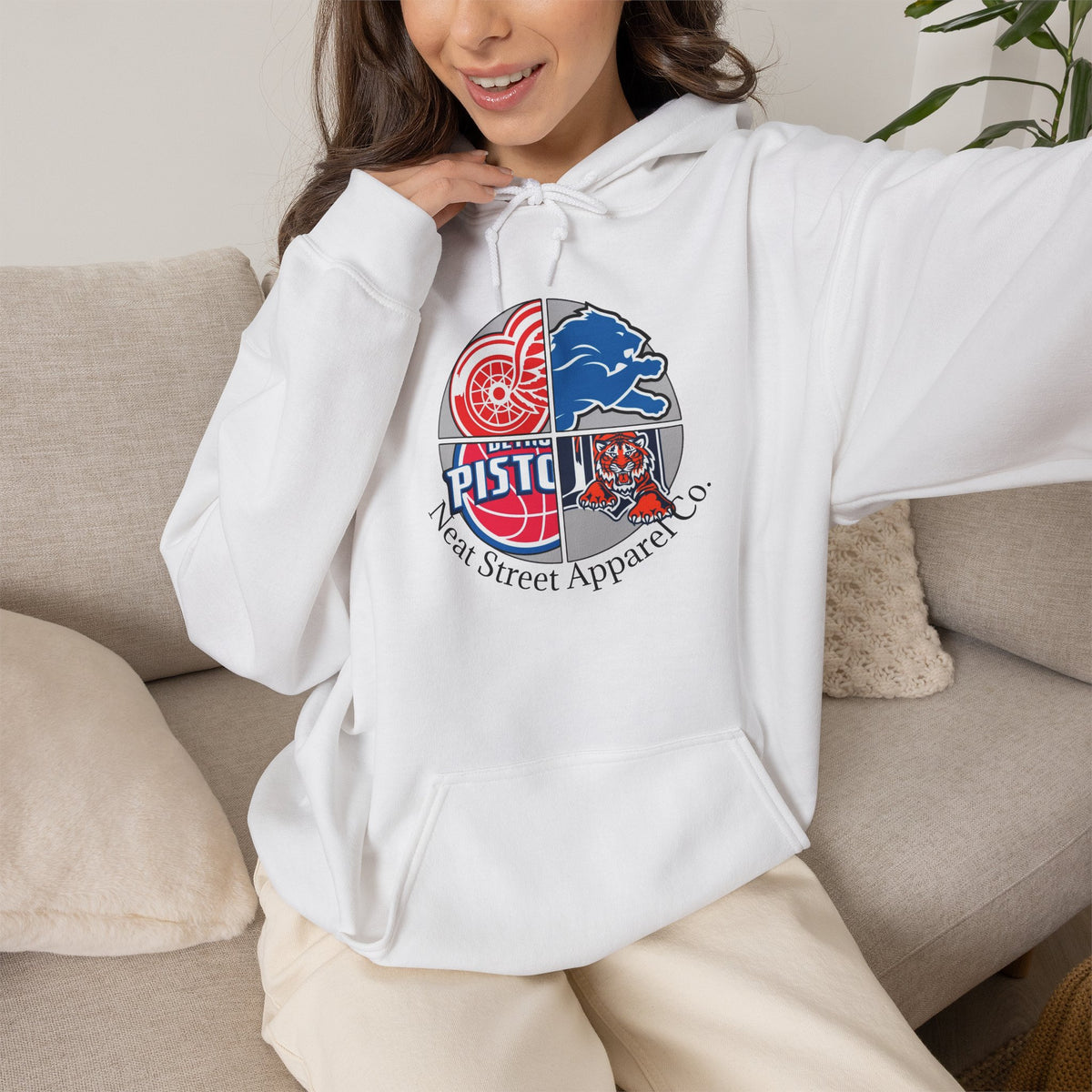Detroit Sports Mashup Hoodie