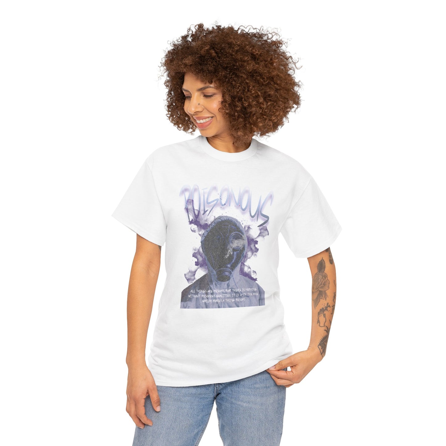 Psychedelic Graphic Unisex Heavy Cotton T-shirt