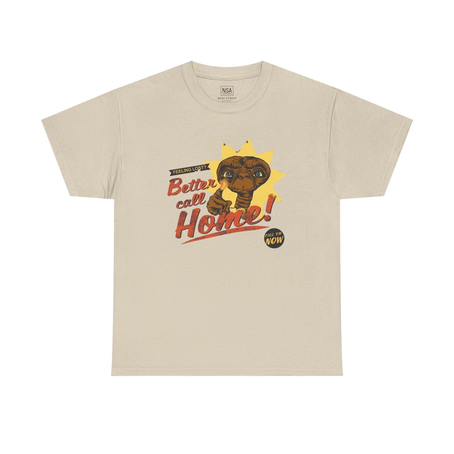 Better Call Home! Unisex Heavy Cotton Tee