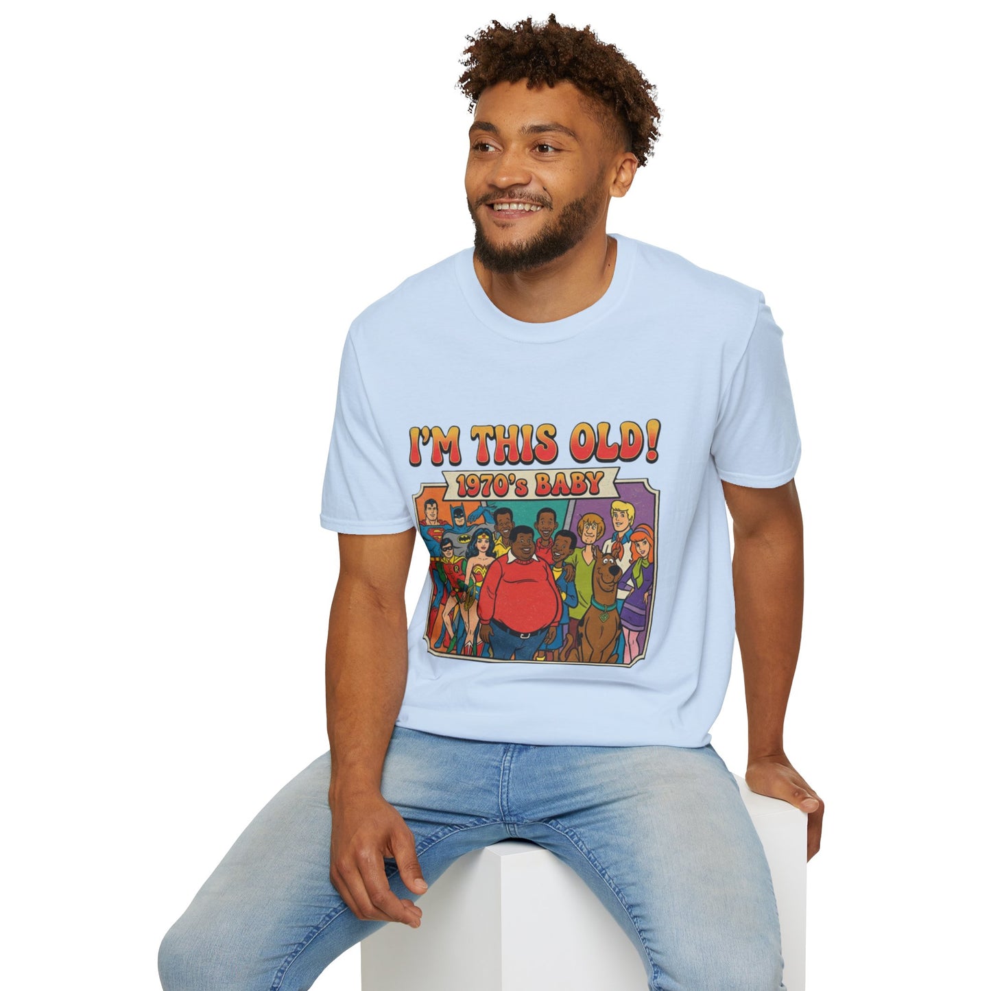 I'm This Old! 1970s Baby T-Shirt