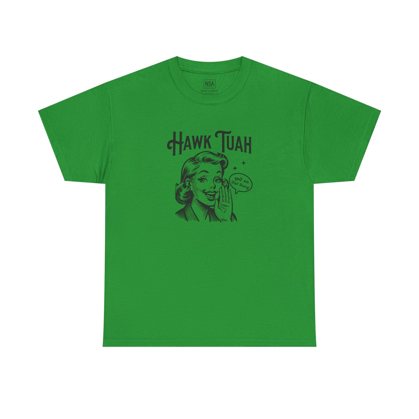 Hawk Tuah Funny Graphic Tee