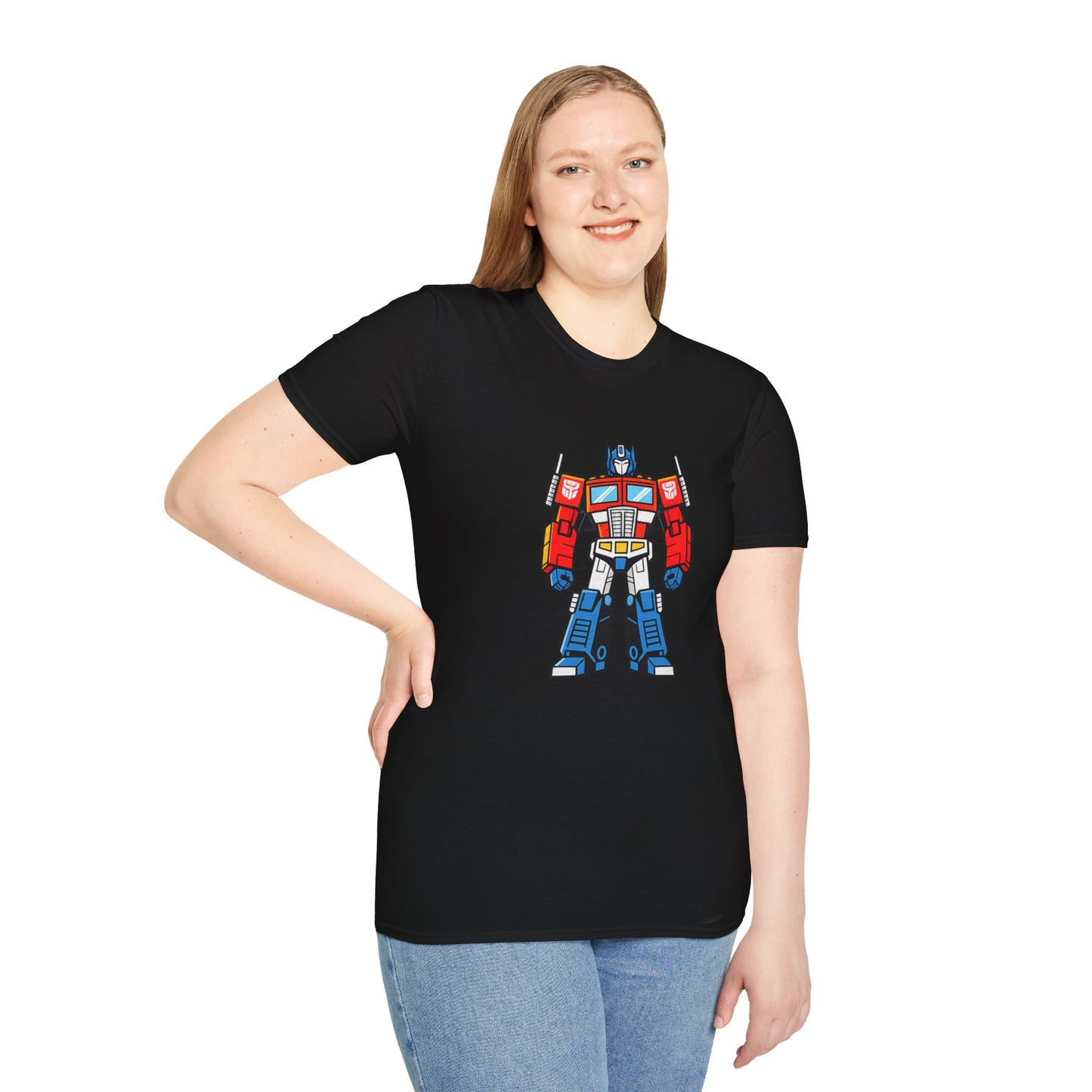 Retro Optimus Prime Graphic T-Shirt