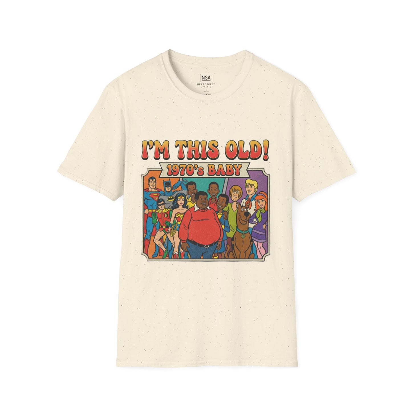 I'm This Old! 1970s Baby T-Shirt
