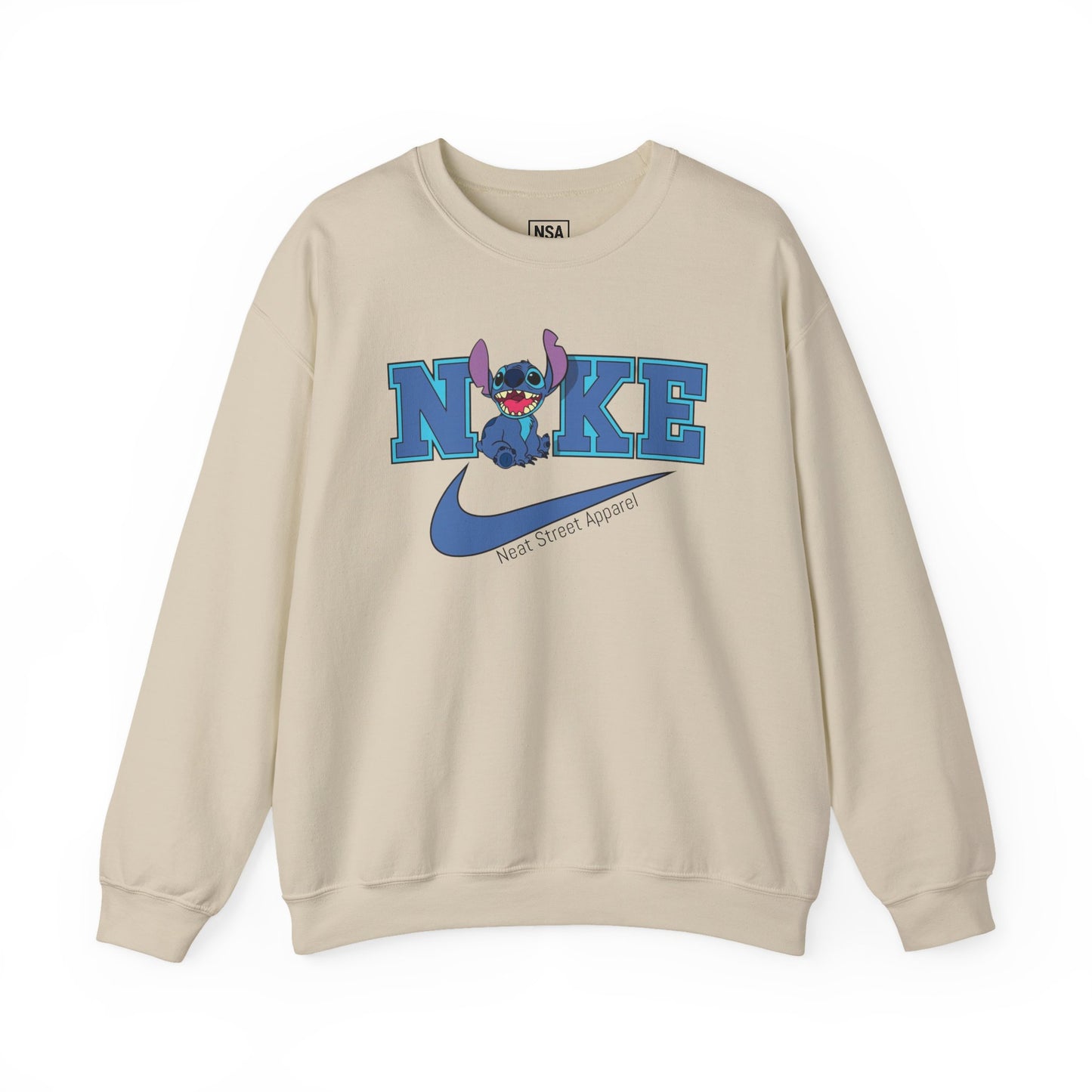 Stitch Design Crewneck Sweatshirt