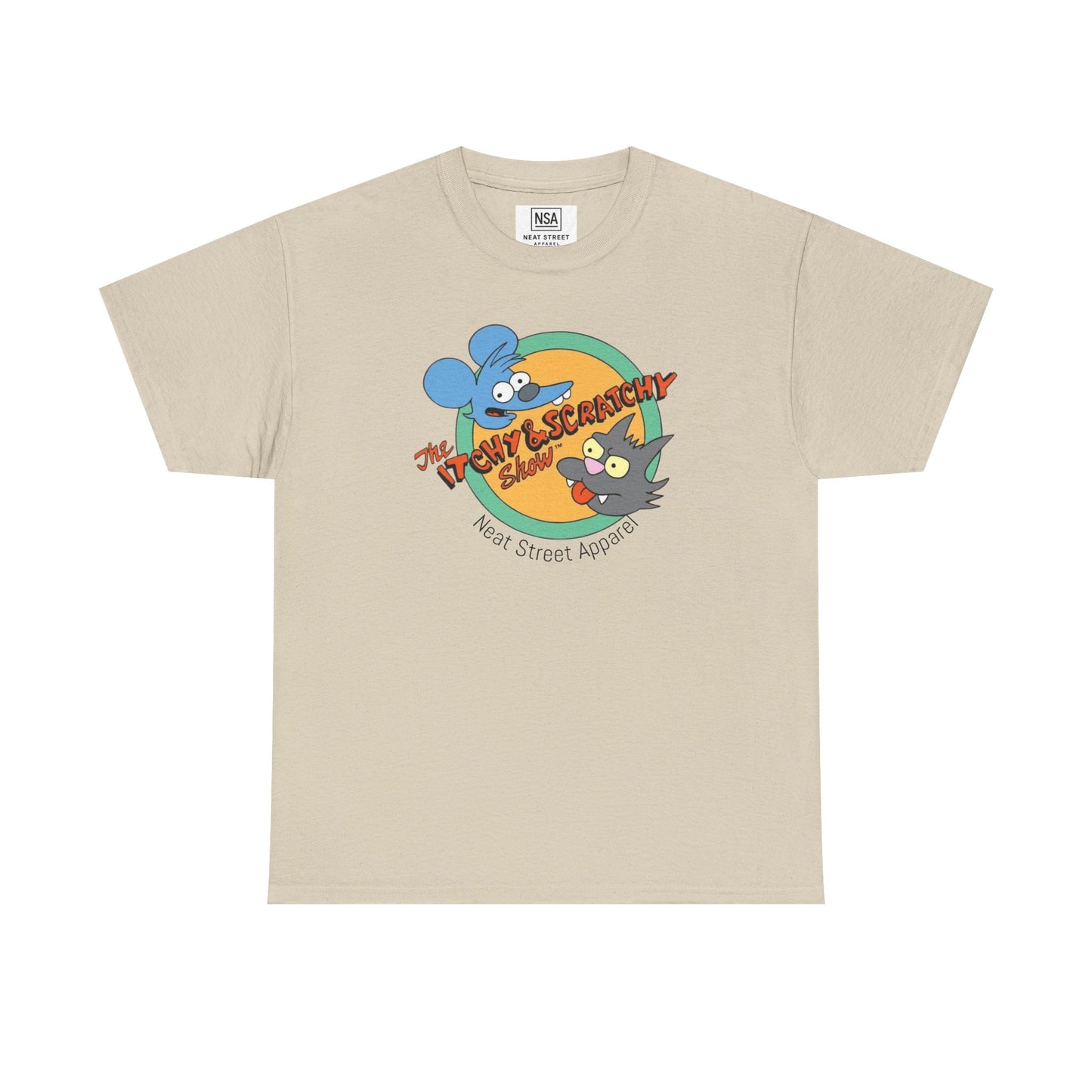 Vintage Itchy & Scratchy Unisex Tee