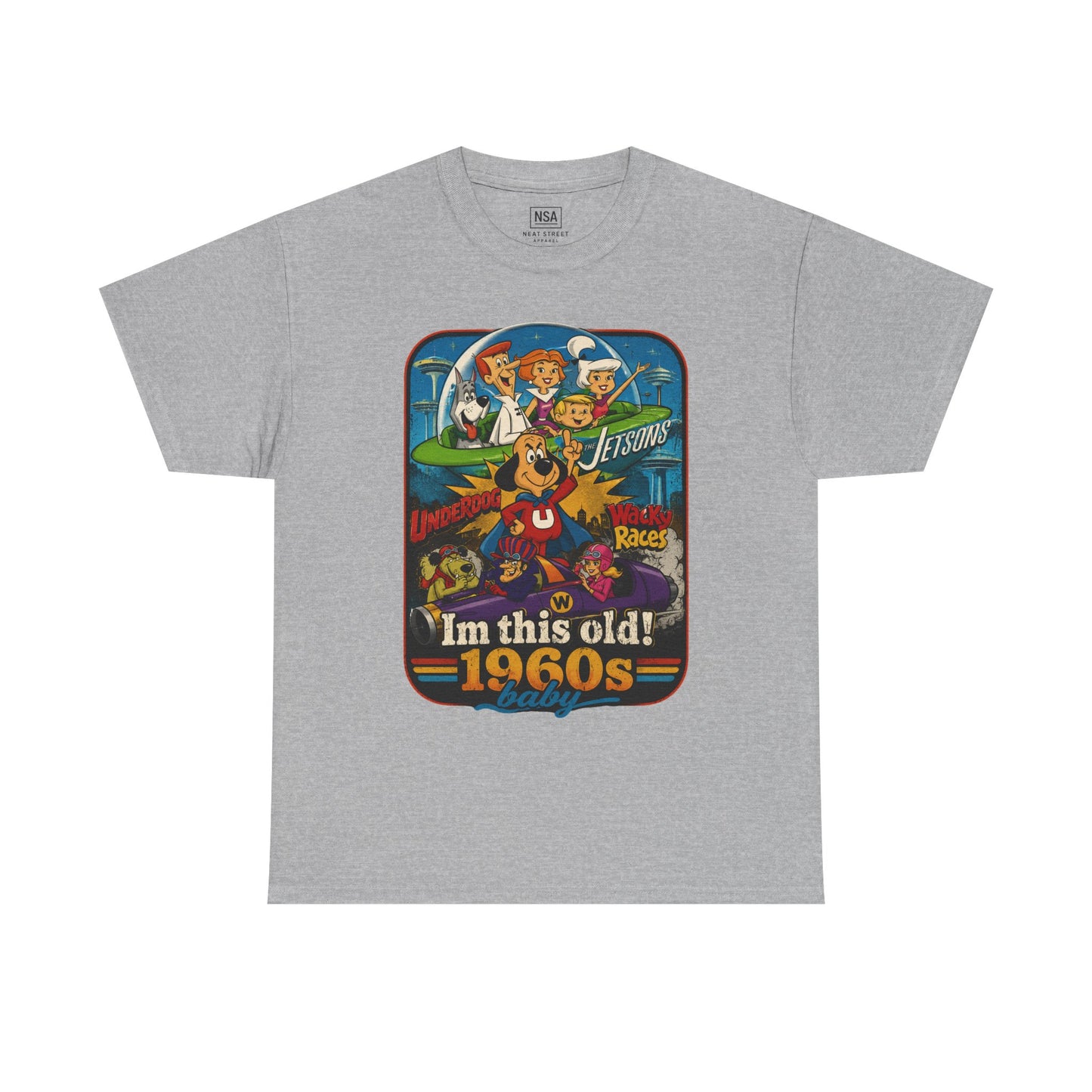 I'm This Old! 1960s Baby T-Shirt