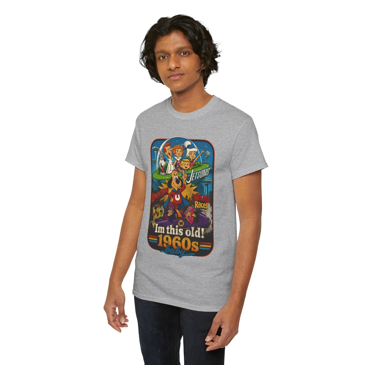 I'm This Old! 1960s Baby T-Shirt
