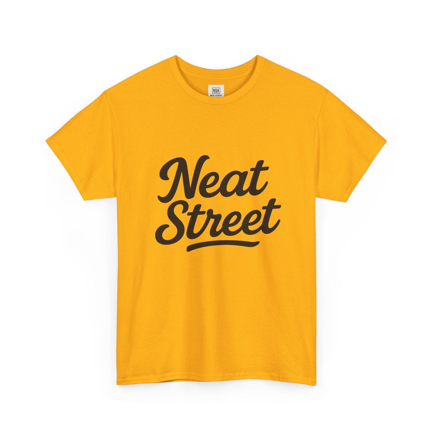 'Neat Street' Basic Tee (Black letters)