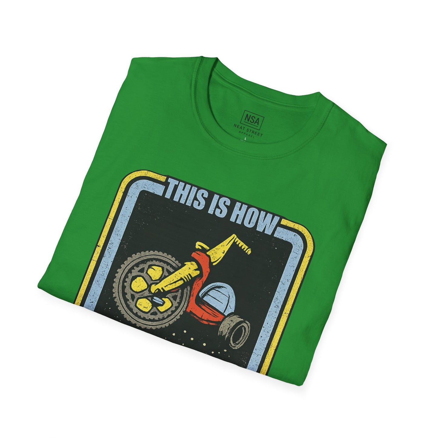 Retro Tricycle Graphic T-Shirt