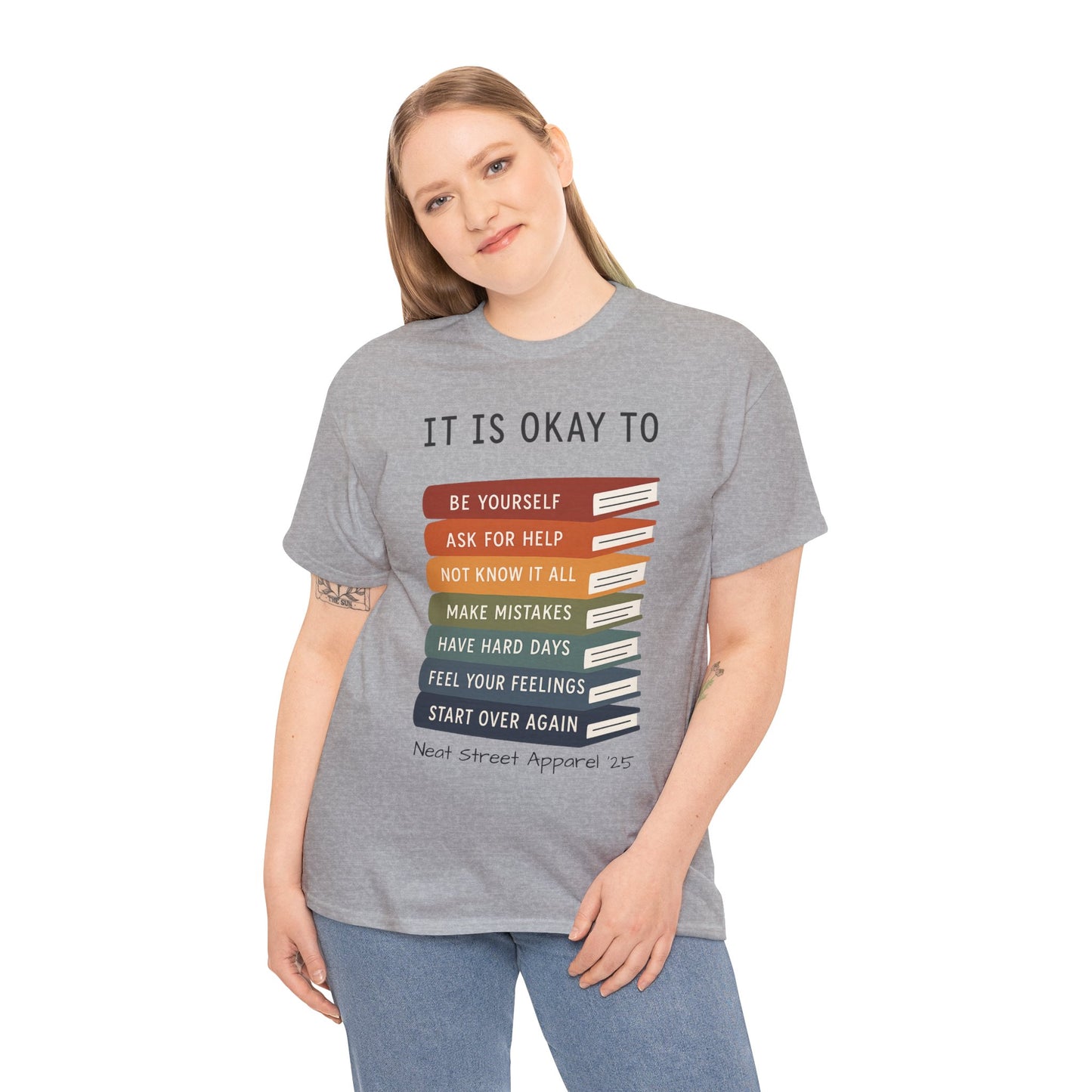 Inspirational Message Cotton Tee