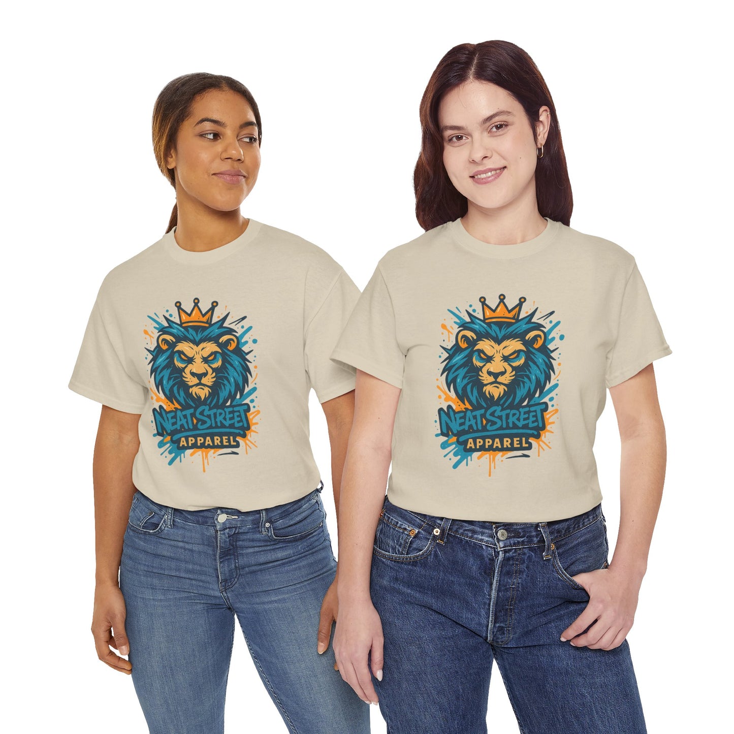 King Lion Graphic Unisex Heavy Cotton Tee