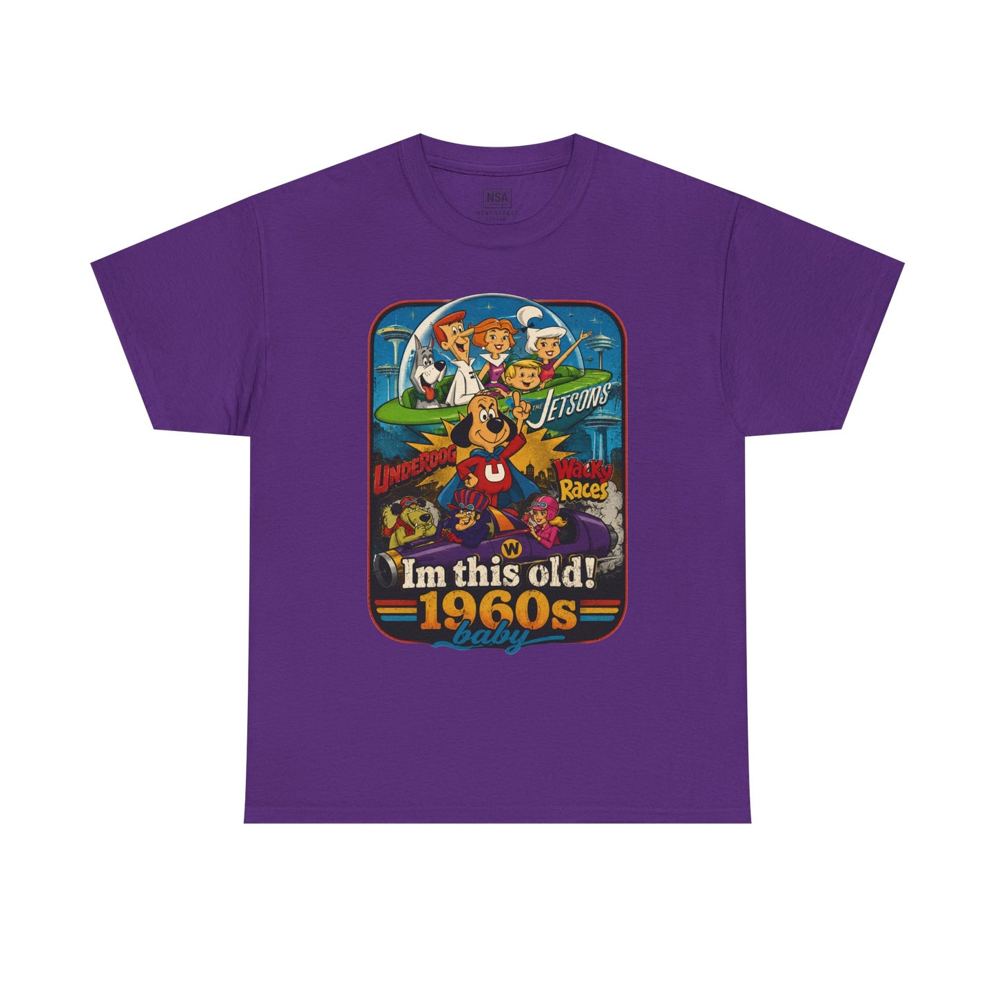 I'm This Old! 1960s Baby T-Shirt