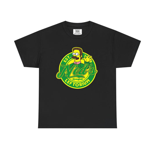 Ned's Leftorium Unisex Heavy Cotton Tee