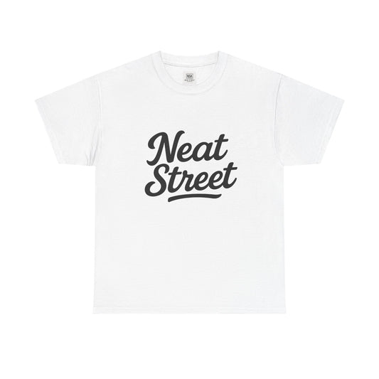 'Neat Street' Basic Tee (Black letters)