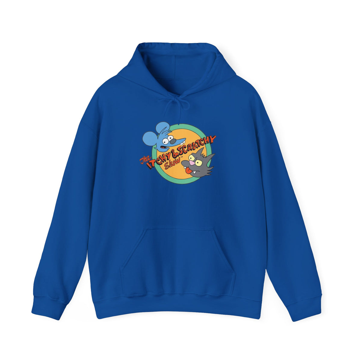 itchy & Scratchy Show - Graphic Pullover Hoodie