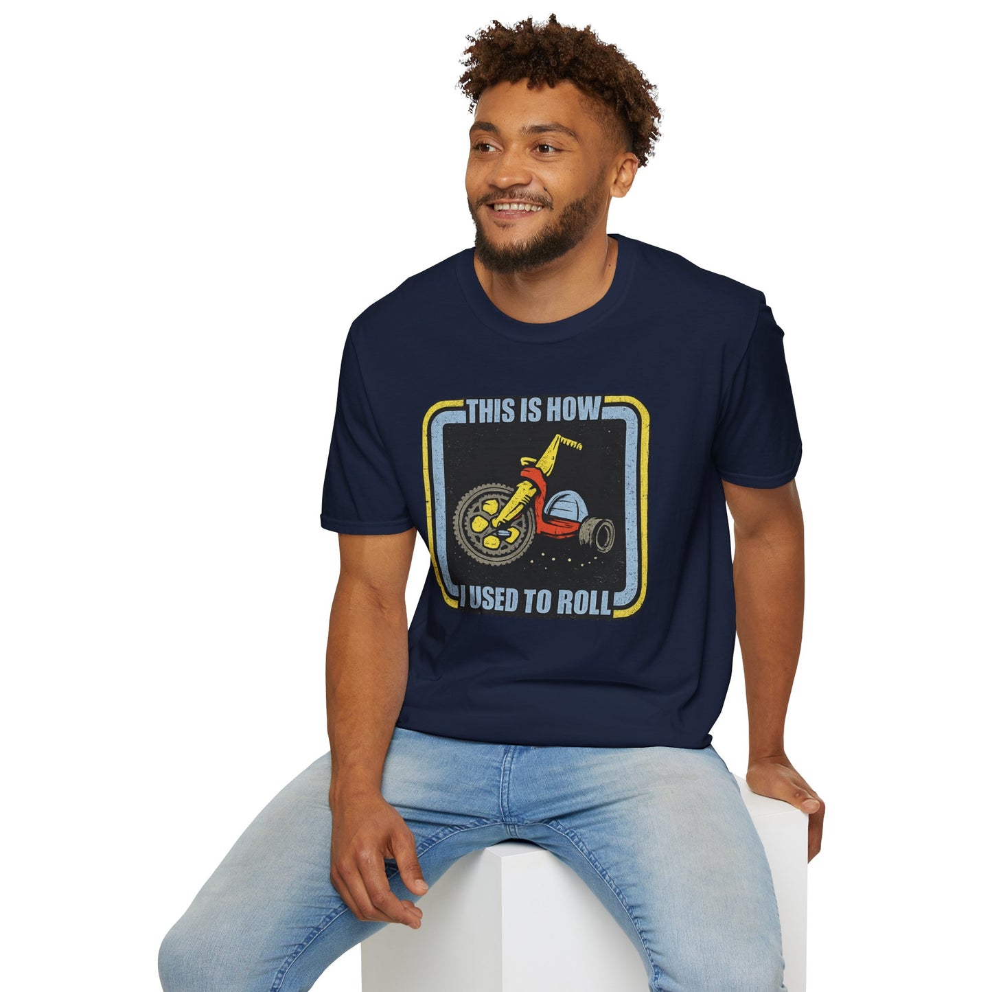 Retro Tricycle Graphic T-Shirt