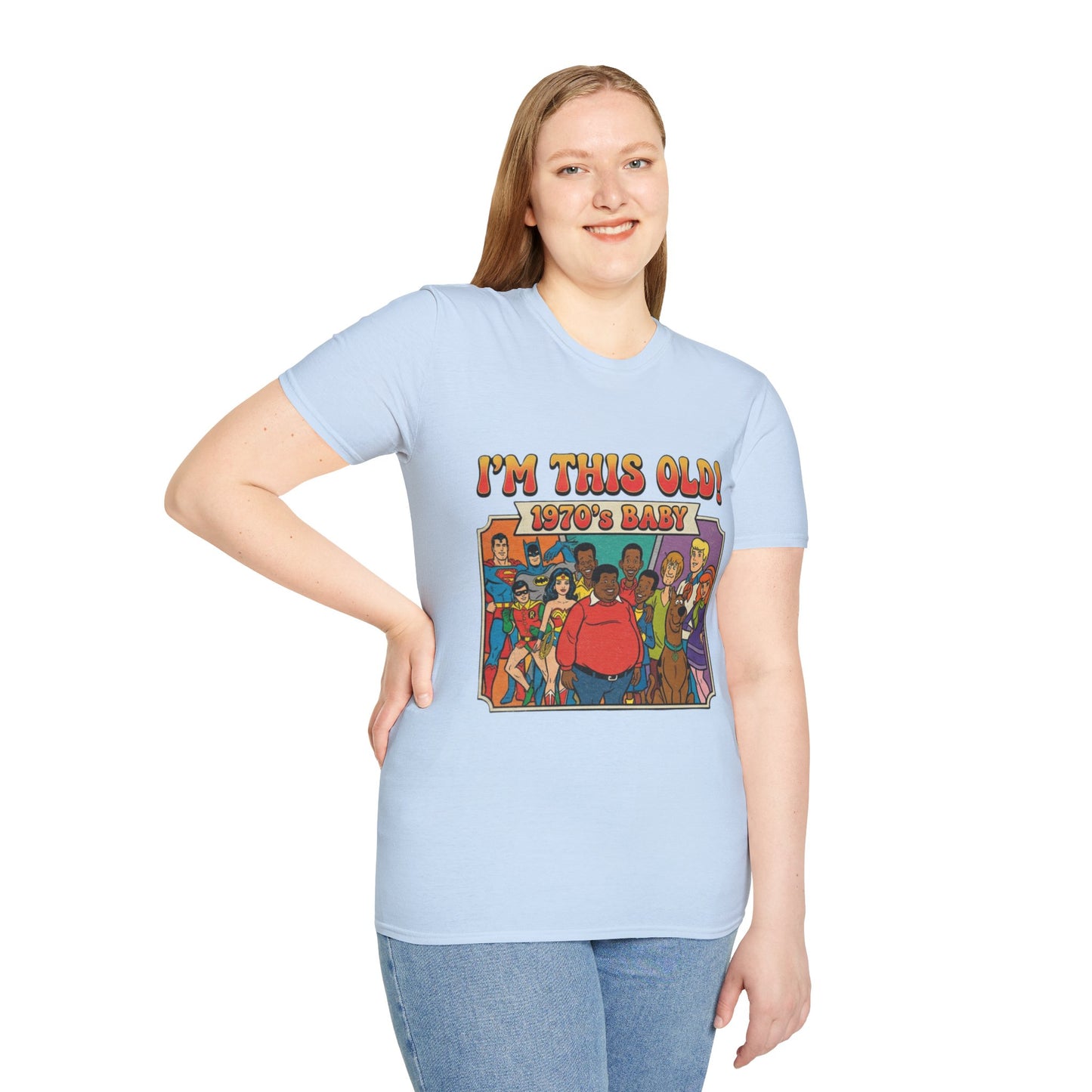 I'm This Old! 1970s Baby T-Shirt