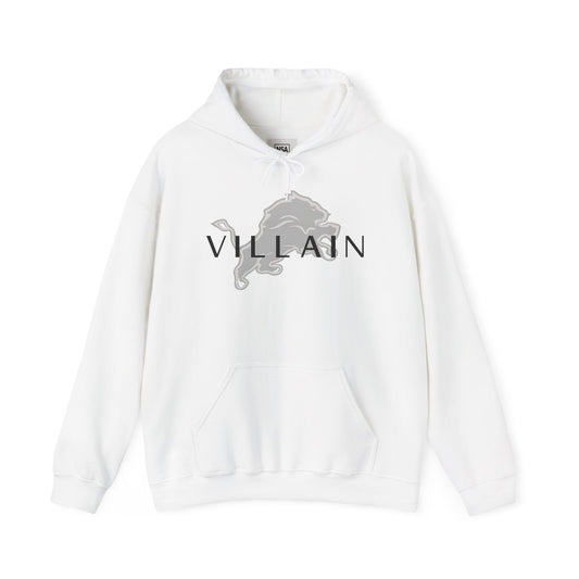 Villain Unisex Heavy Blend Hoodie, Cozy Streetwear, Casual Fashion, Gift for Gamers, Unique Graphic Sweatshirt