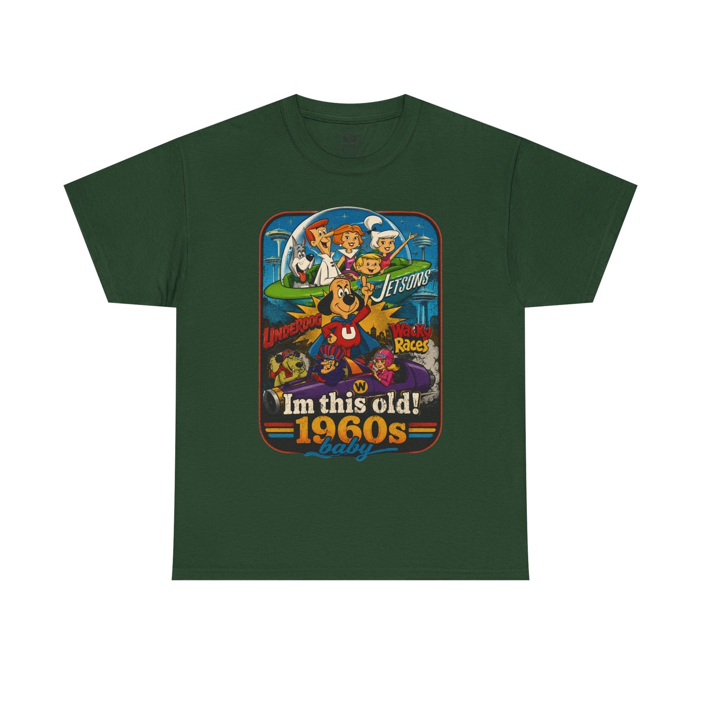 I'm This Old! 1960s Baby T-Shirt