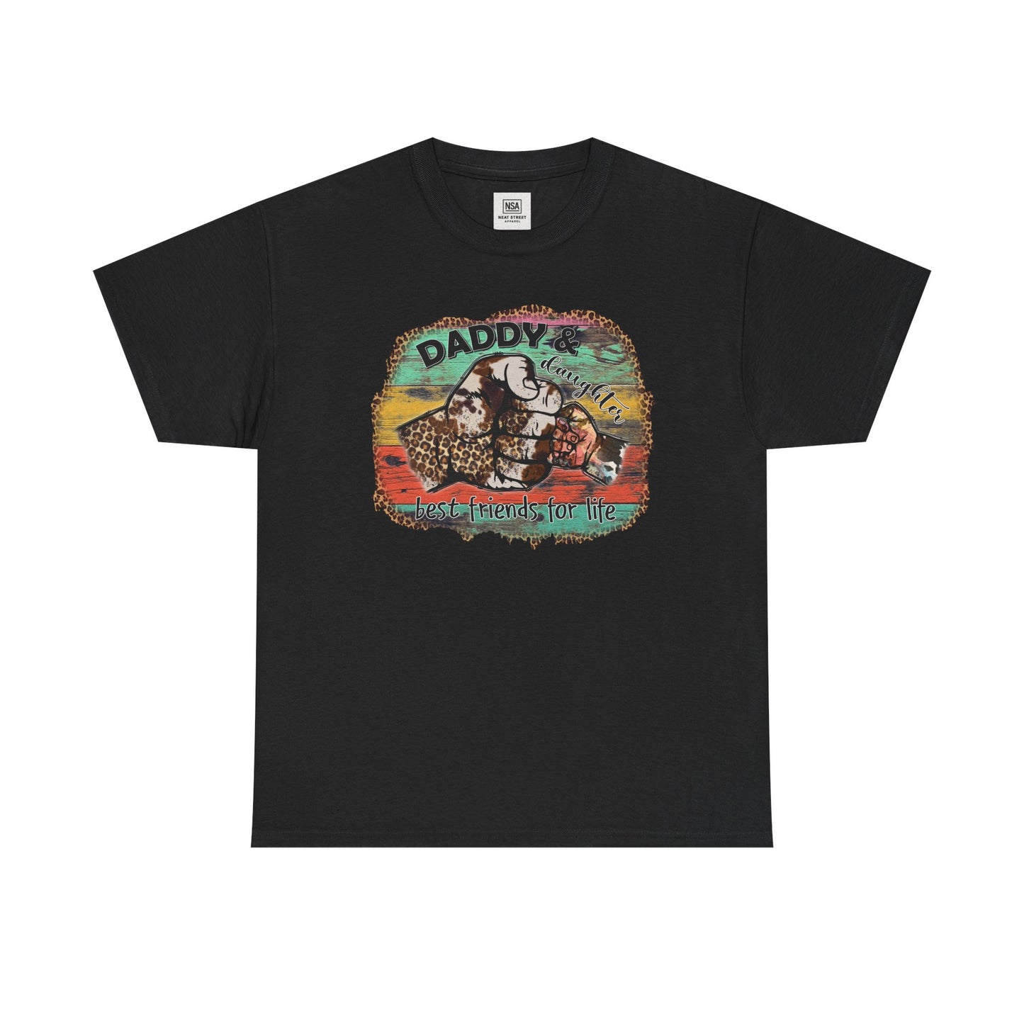 Rasta Retro Graphic Tee for Dads | Unisex Heavy Cotton T-Shirt