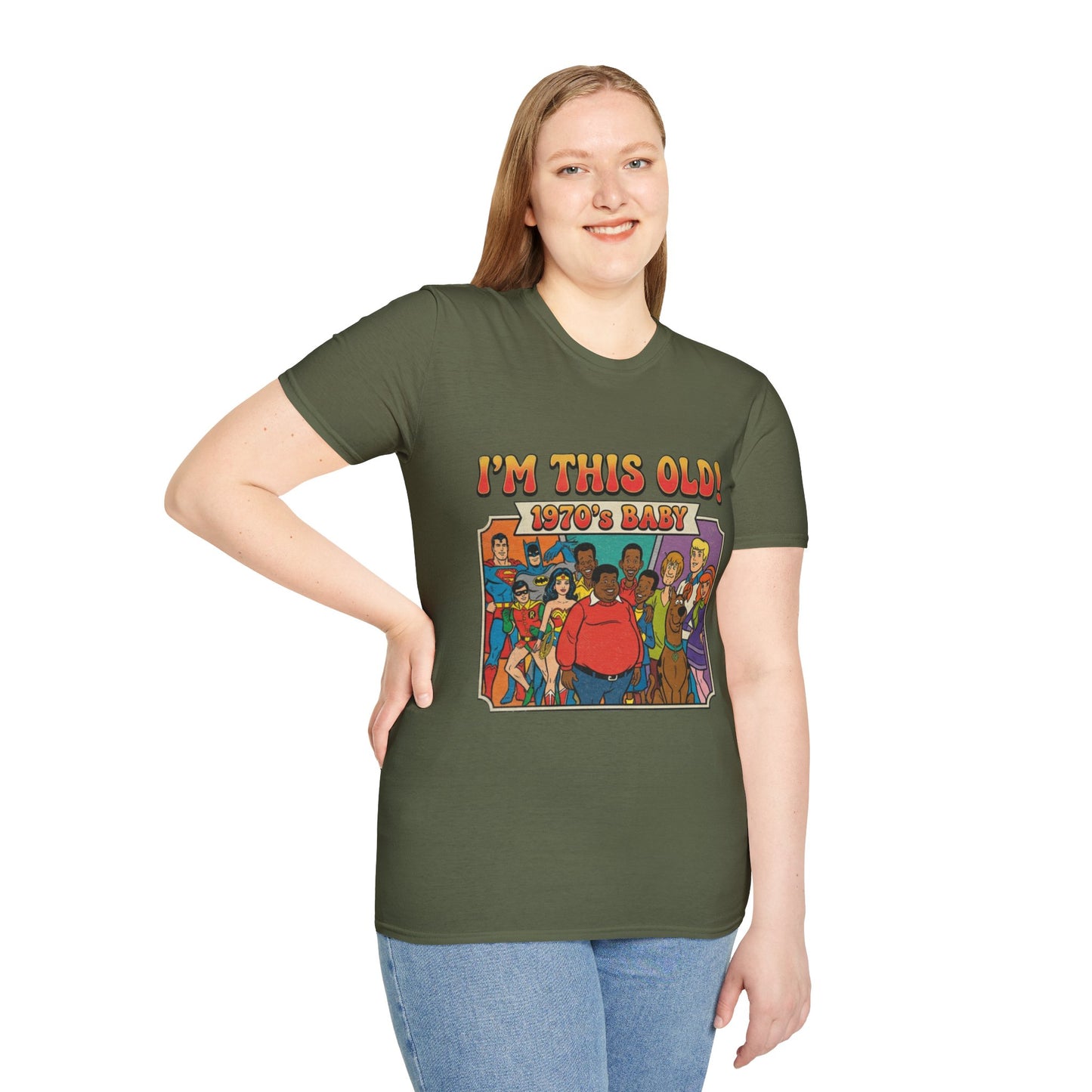 I'm This Old! 1970s Baby T-Shirt
