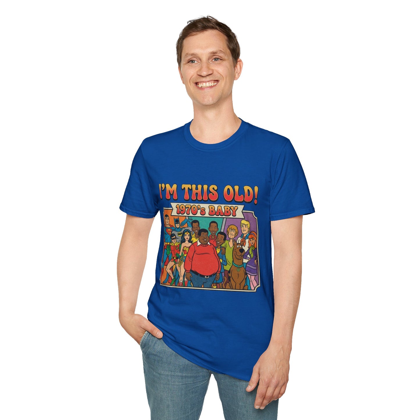 I'm This Old! 1970s Baby T-Shirt