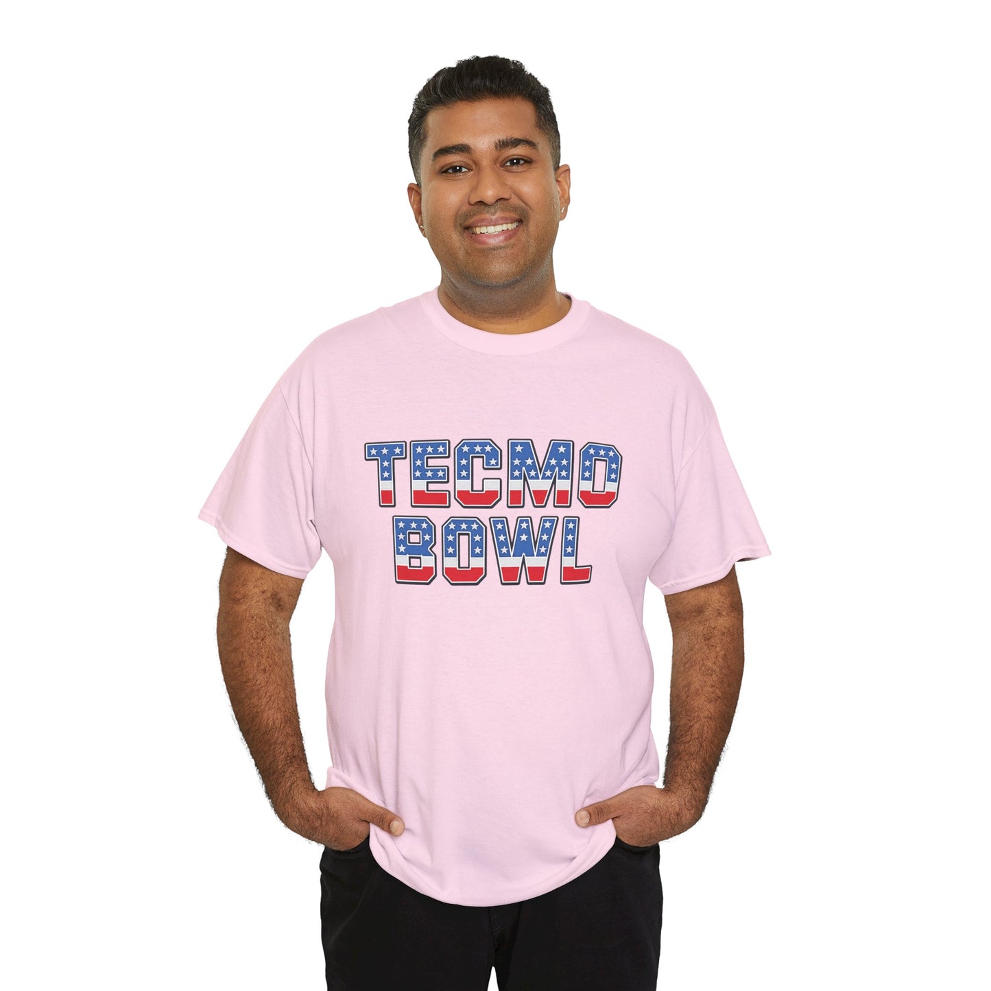 Tecmo Bowl Retro Unisex Heavy Cotton Tee