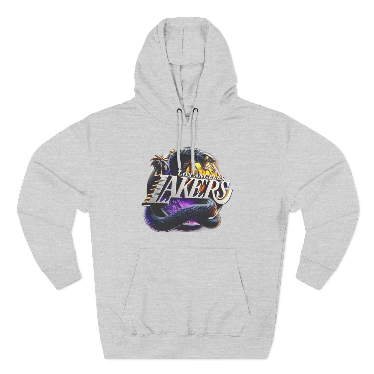 Hoodie — Retro Los Angeles Lakers Palm Logo Pullover