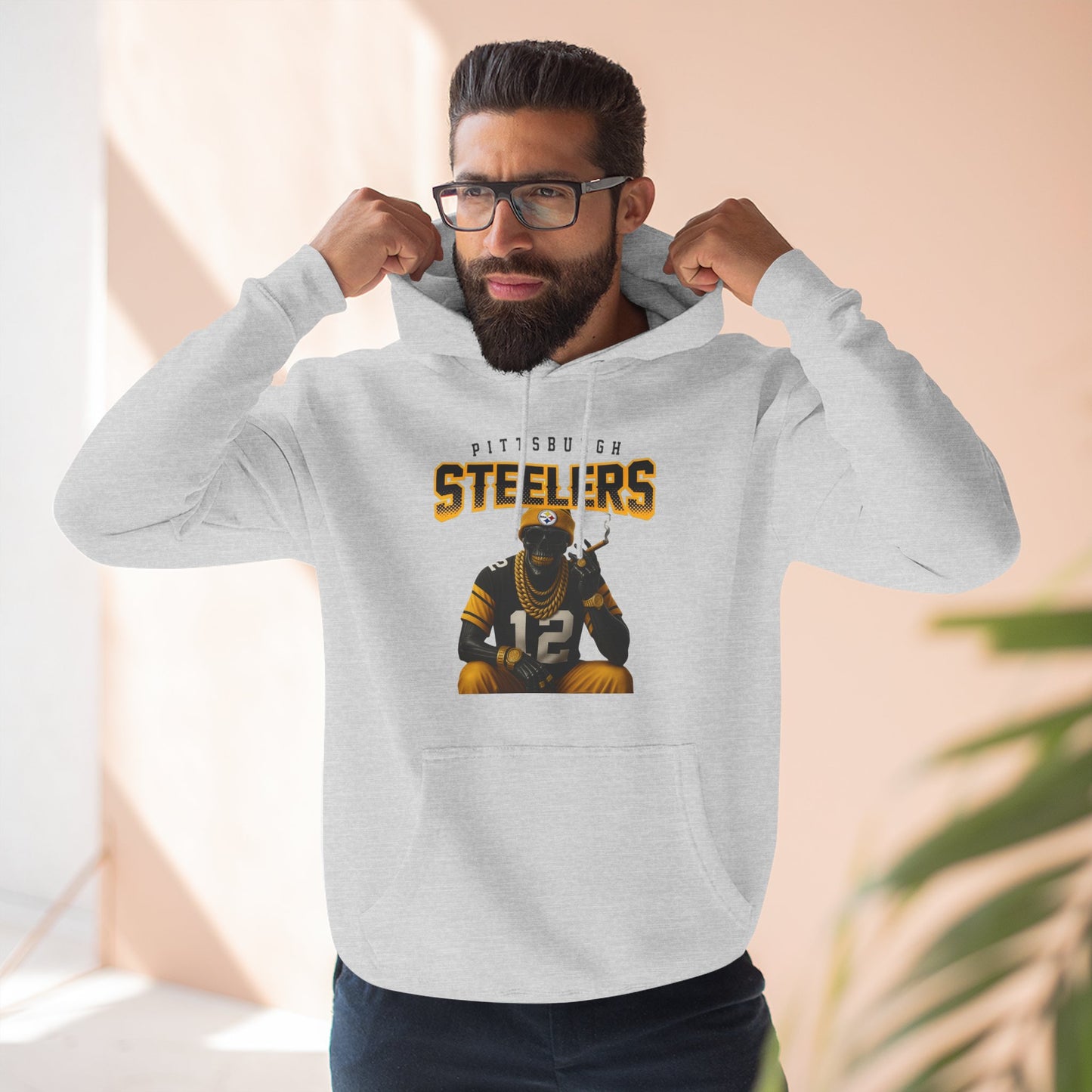 Steelers Graphic Hoodie — Three-Panel Fleece