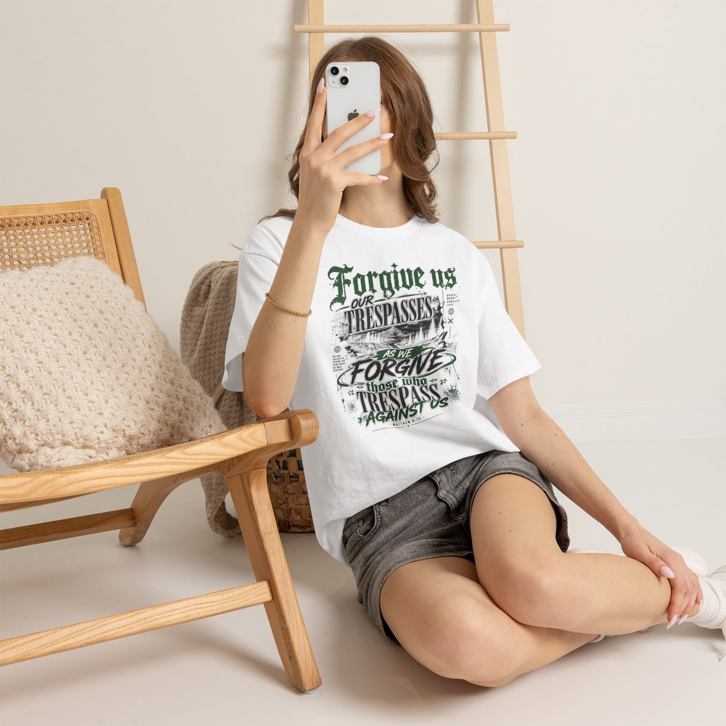 Forgive Us Our Trespasses Graphic T-Shirt