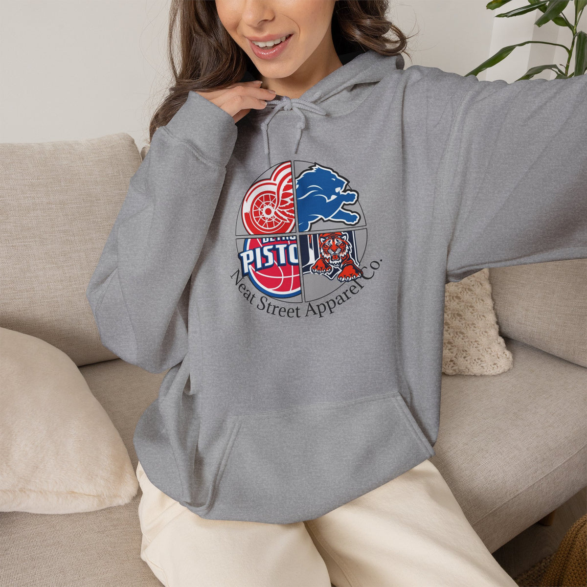 Detroit Sports Mashup Hoodie