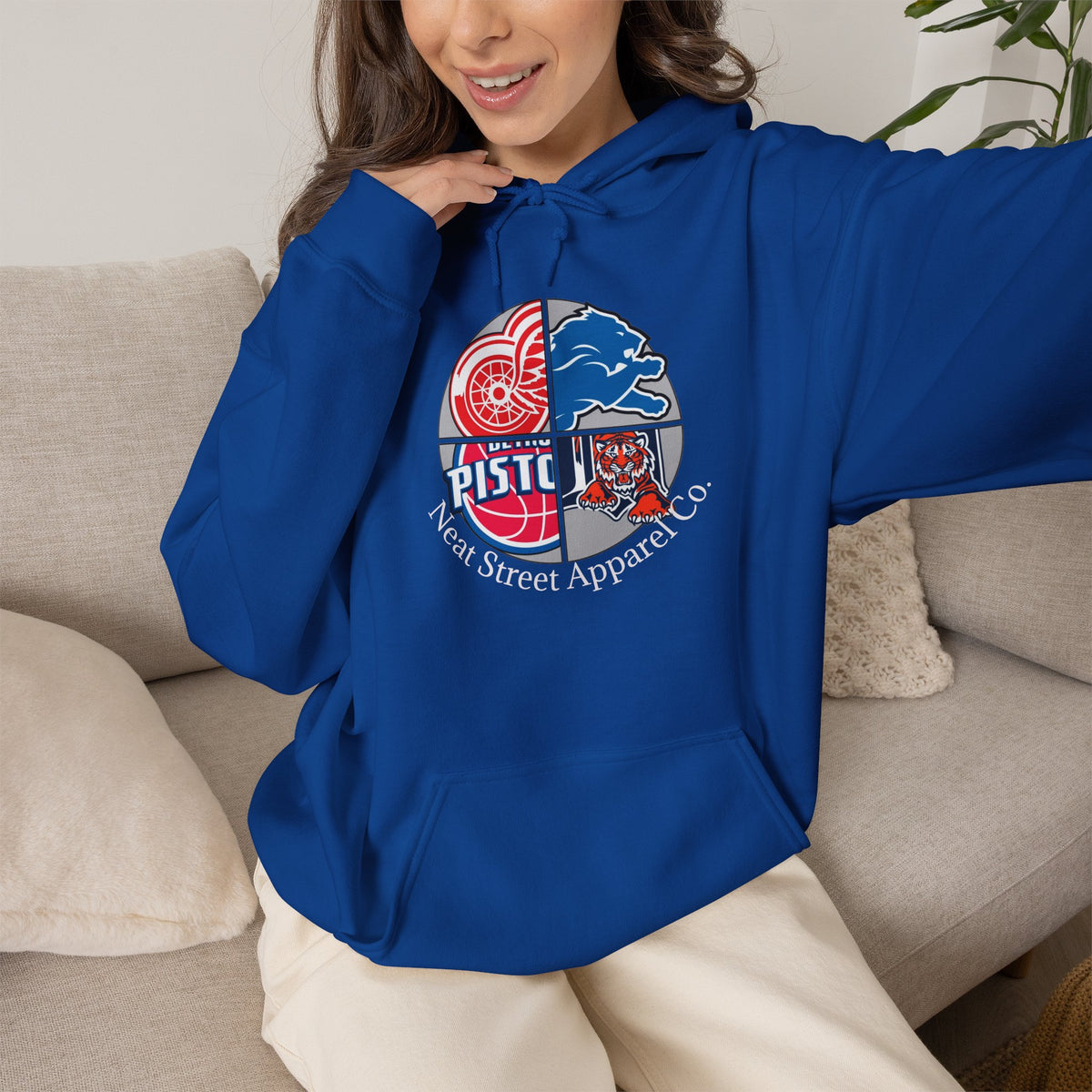Detroit Sports Mashup Hoodie