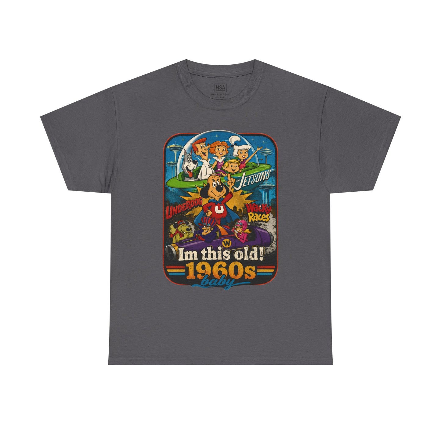 I'm This Old! 1960s Baby T-Shirt
