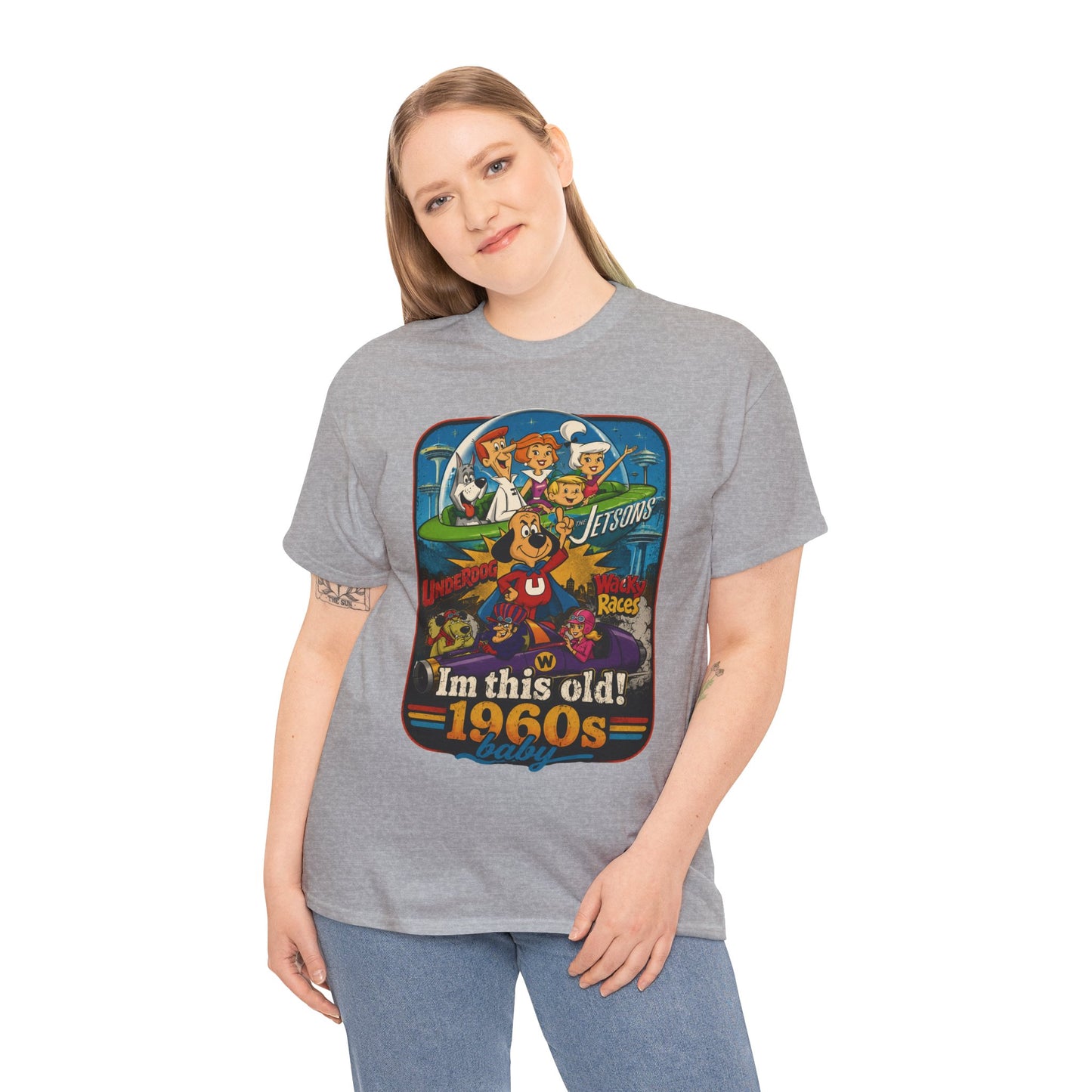 I'm This Old! 1960s Baby T-Shirt