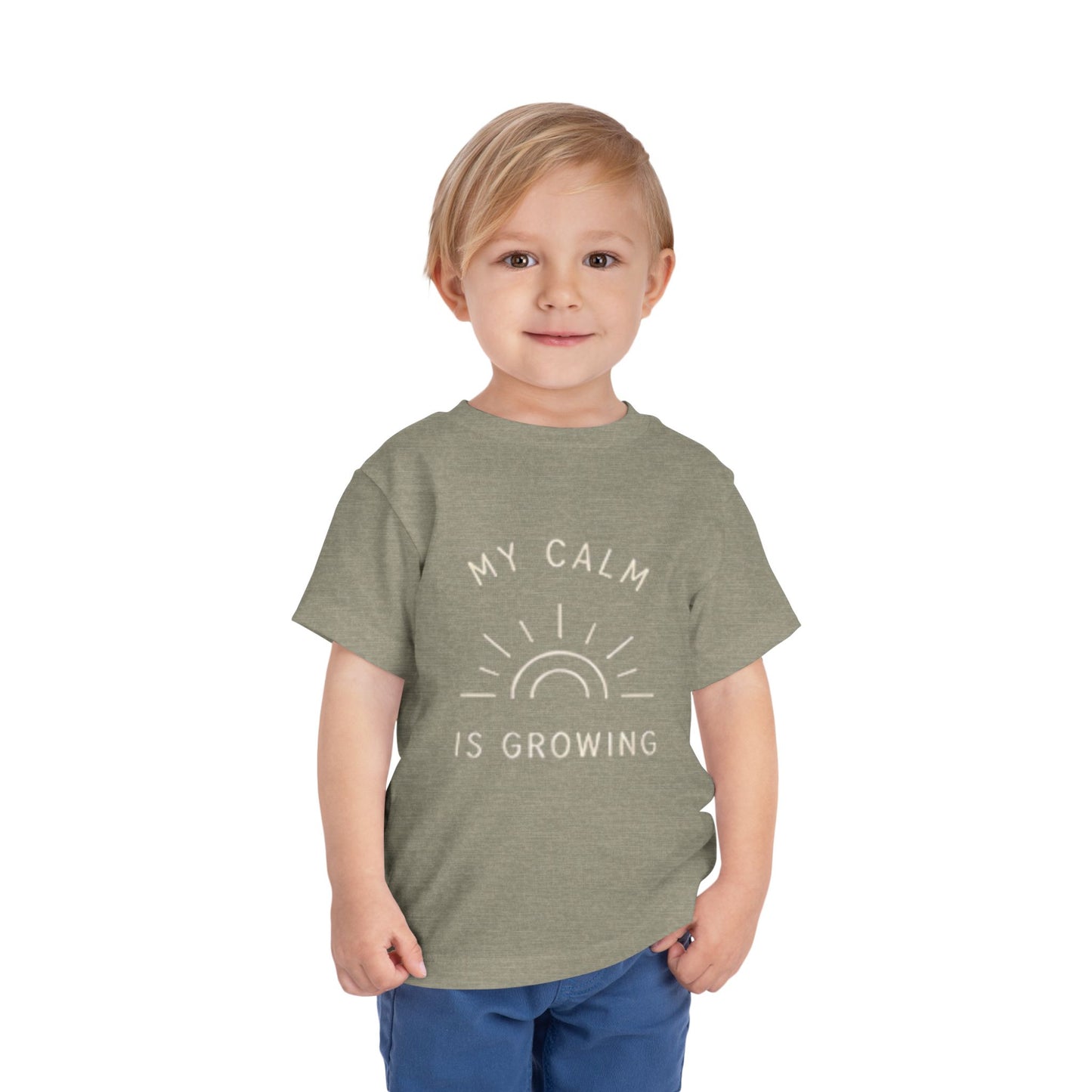 My Calm Is Growing Toddler Tee